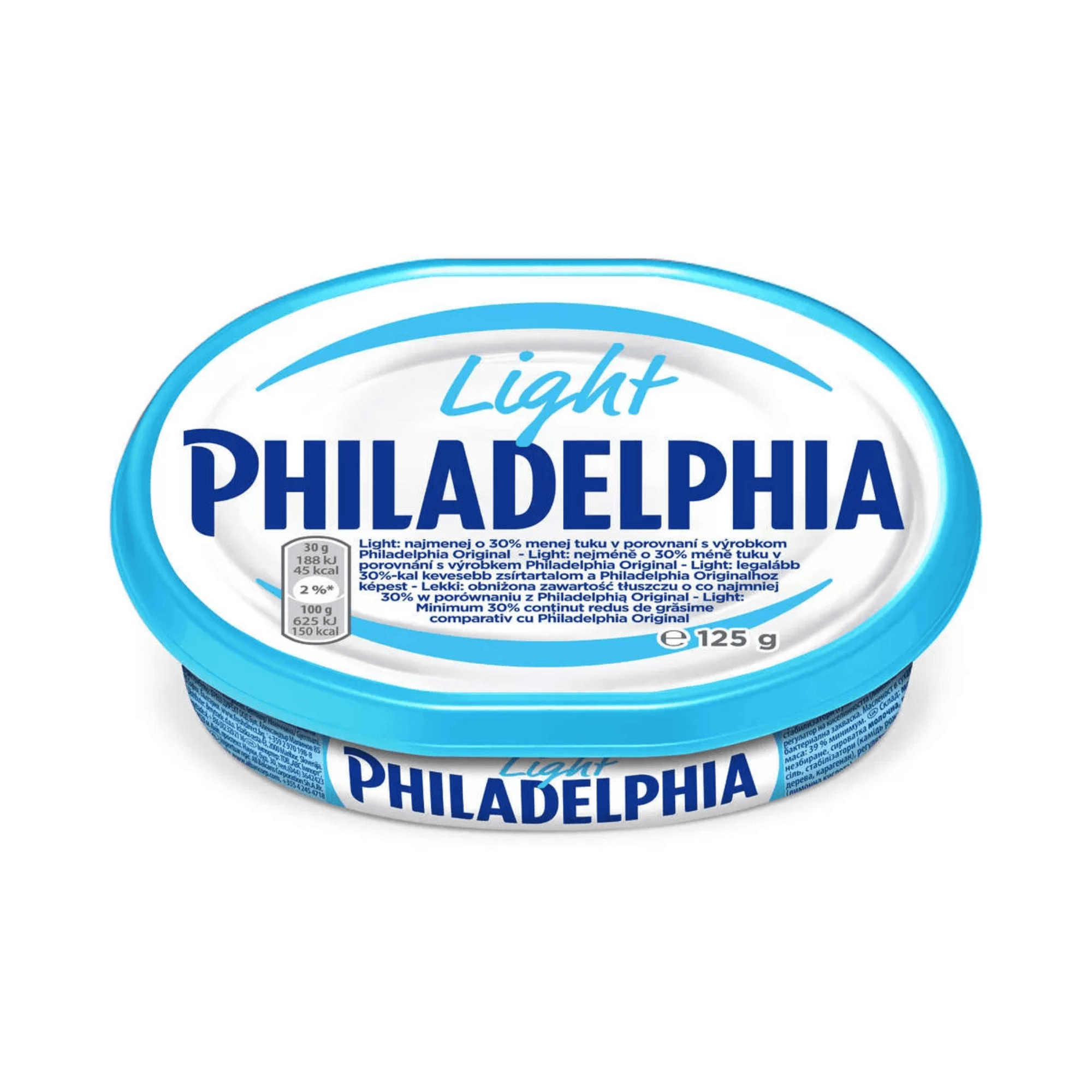 "PHILADELPHIA" Cremă de brînză Light 125g