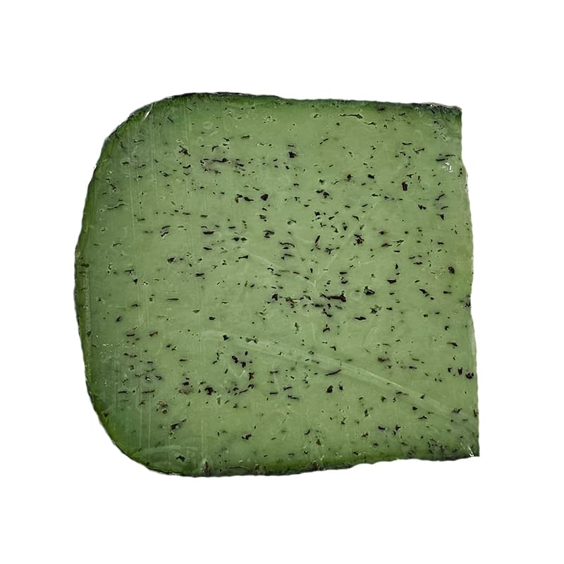 Brânză maturată Pesto "Ferma cu Origini"