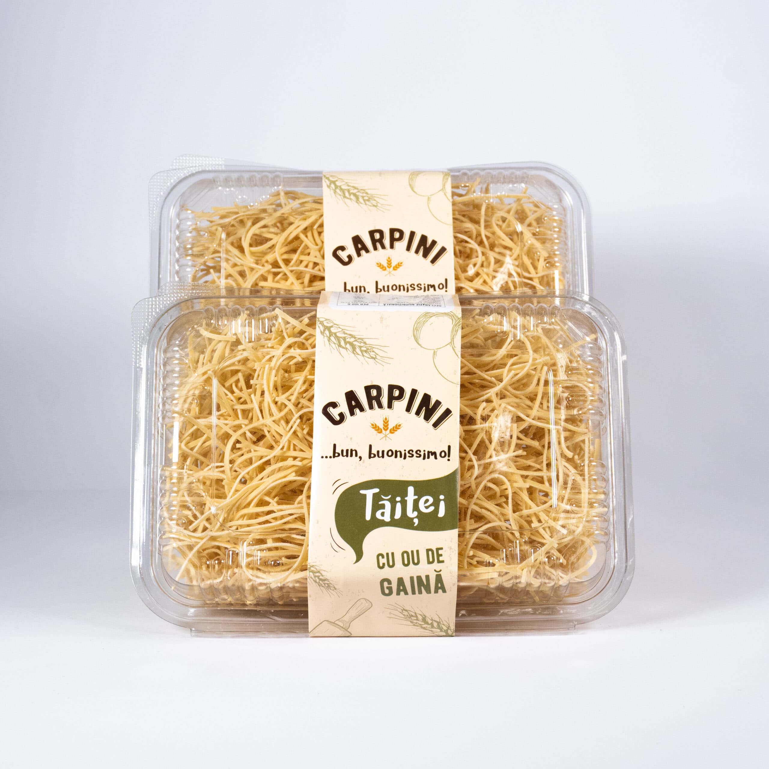 Tăieței cu ou de găină CARPINI 200g