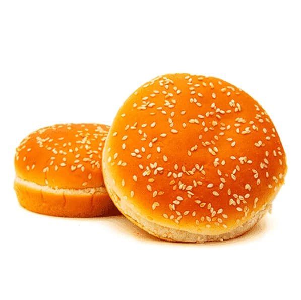 Chiflă albă p/u burger cu susan 110g