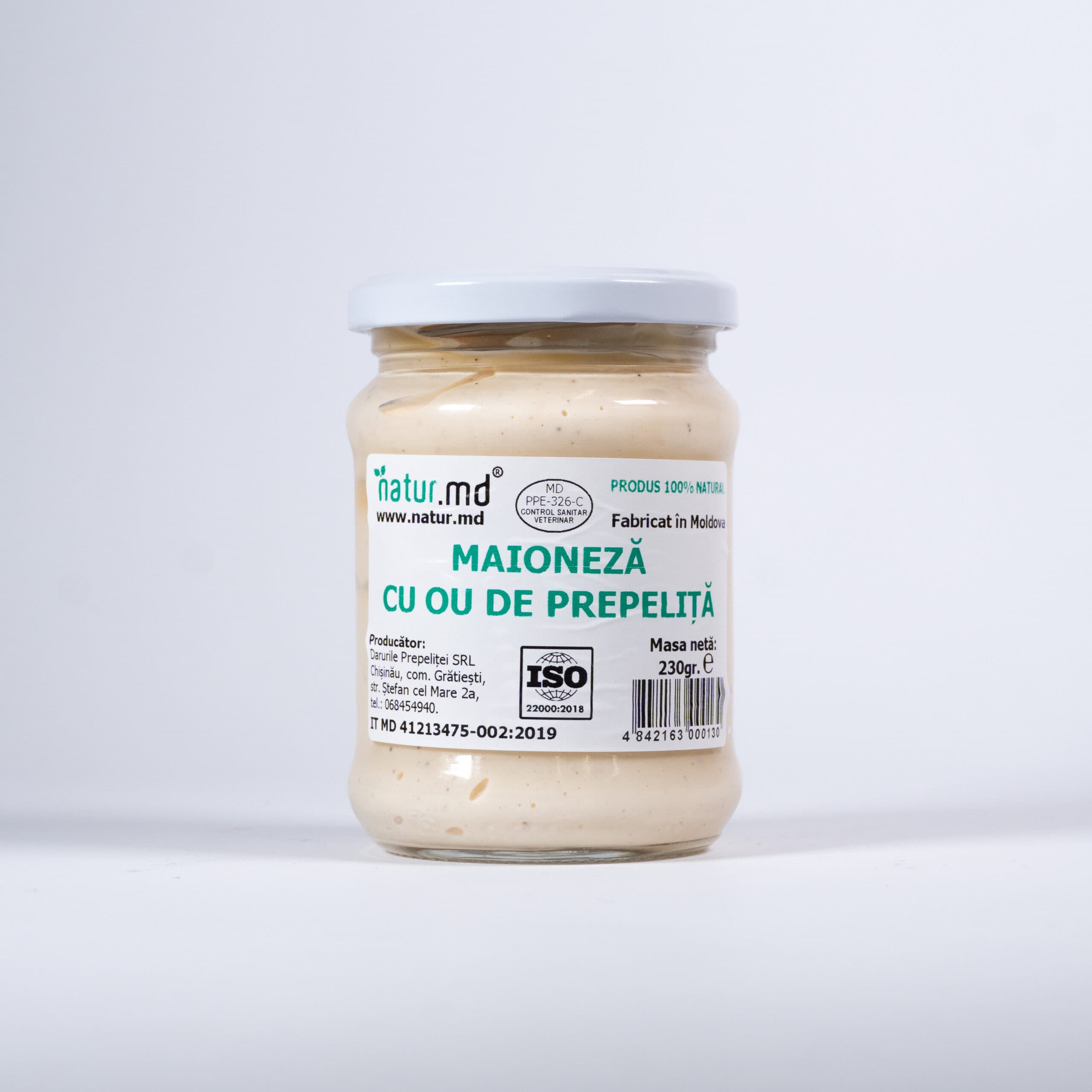 Maioneză cu ou de prepeliță 230g
