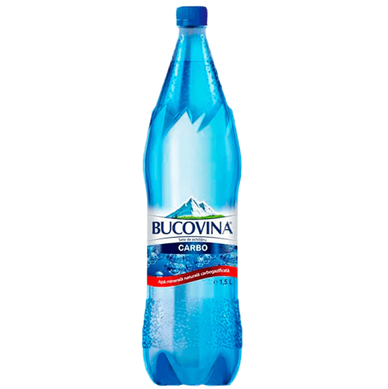 Apă  minerală "BUCOVINA" gazată 1,5