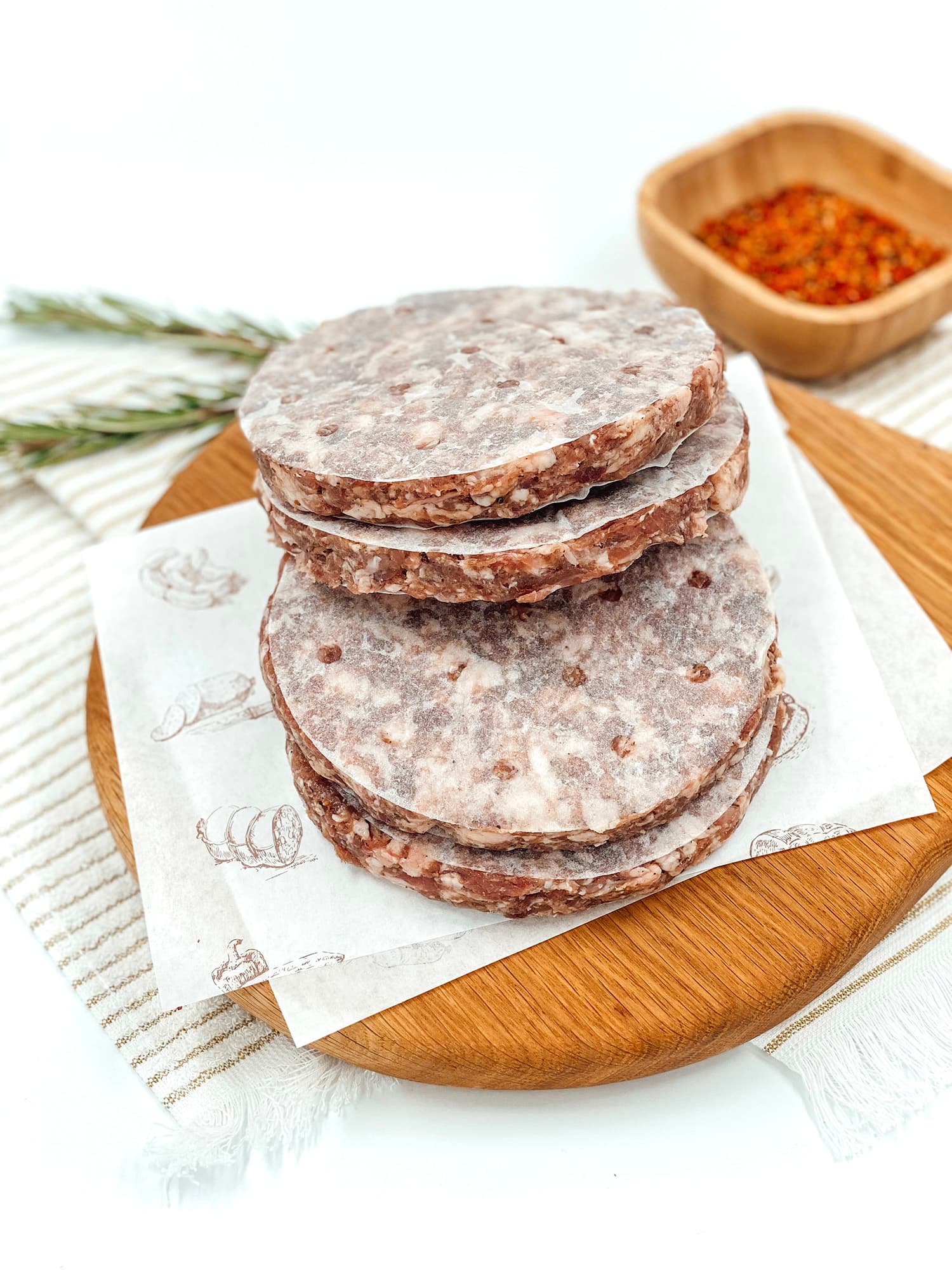 Burger din porc/vită "Cămara" cong.