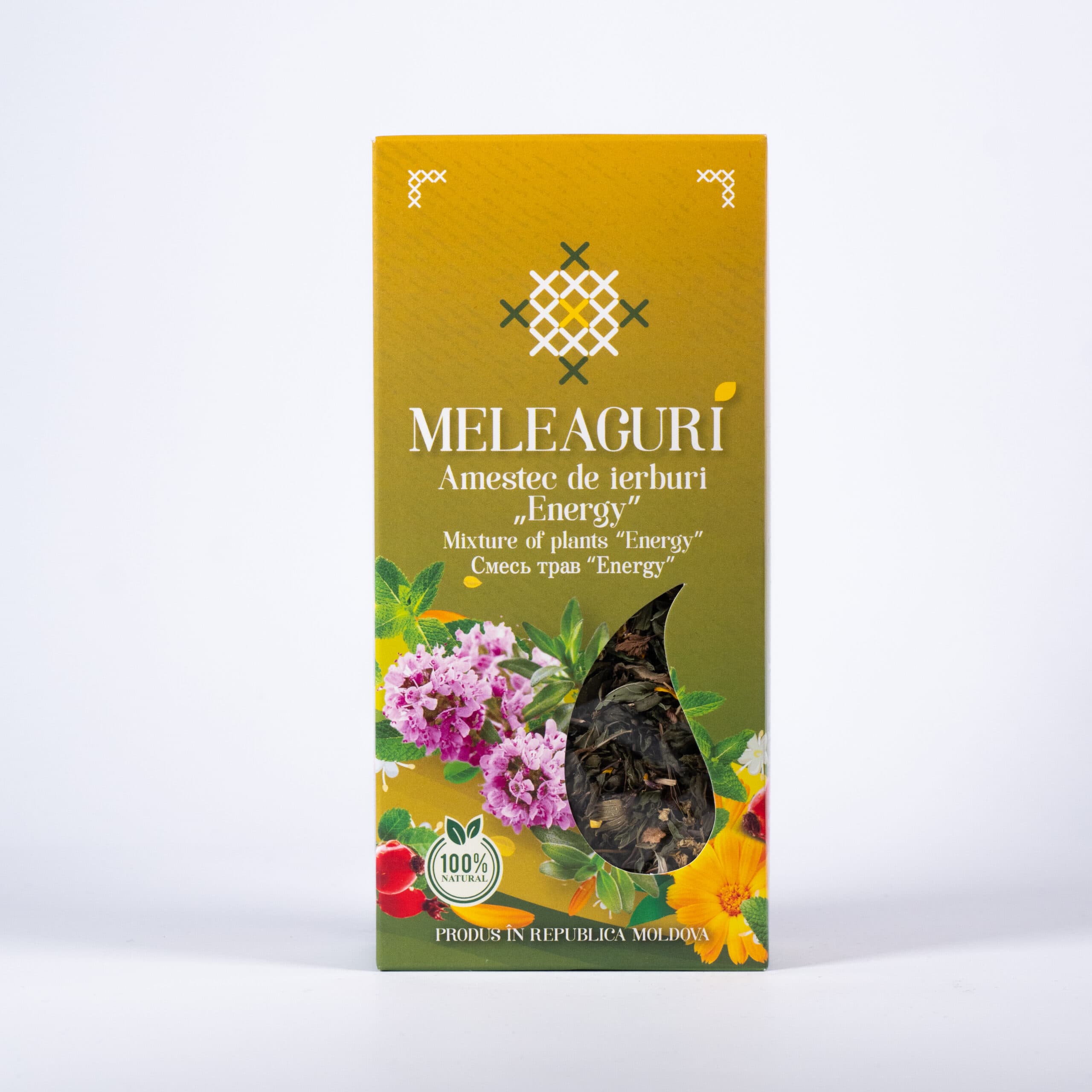Ceai amestec de ierburi Energy "Meleaguri" 45g