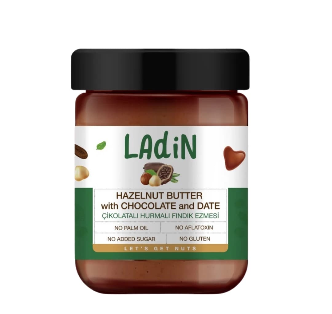 Unt de alune cu ciocolată și curmal "LAdiN" 200g