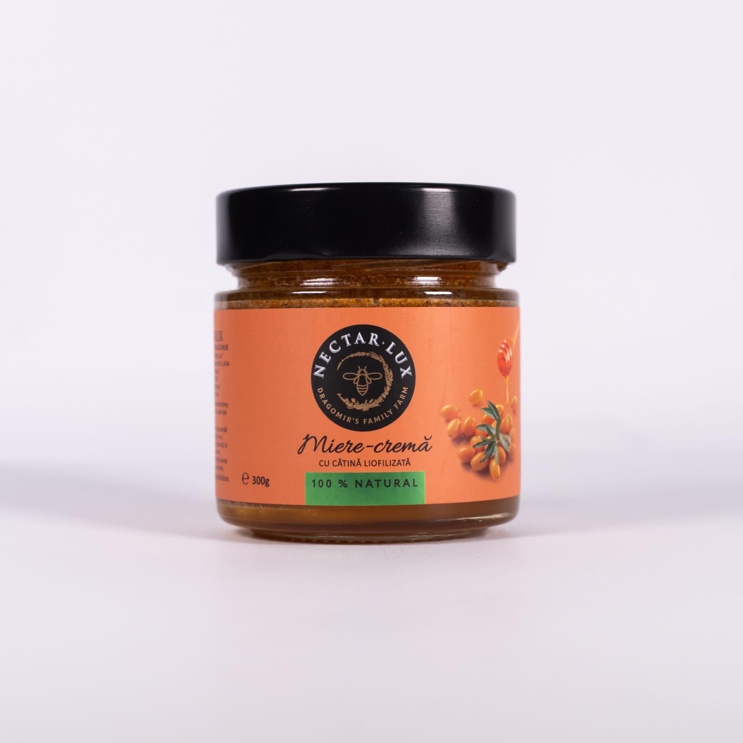 Nectar LUX Miere cu cătină liofilizată 300g