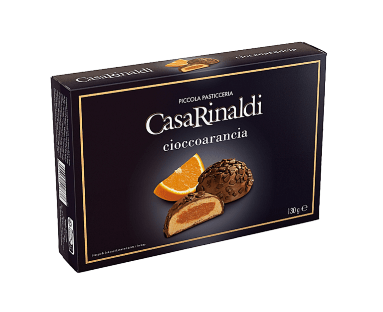 Biscuiți Cioccoarancia cu umplutură de portocală "Casa Rinaldi" 130g