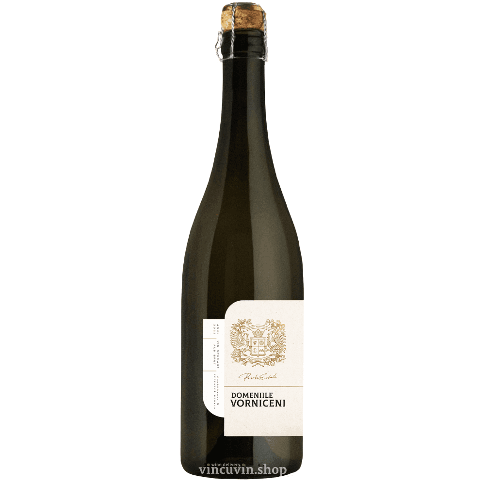 Vin Spumant Brut Alb Domeniile Vorniceni 0.75l