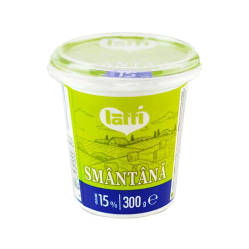 Smântână 15% "latti" 300g