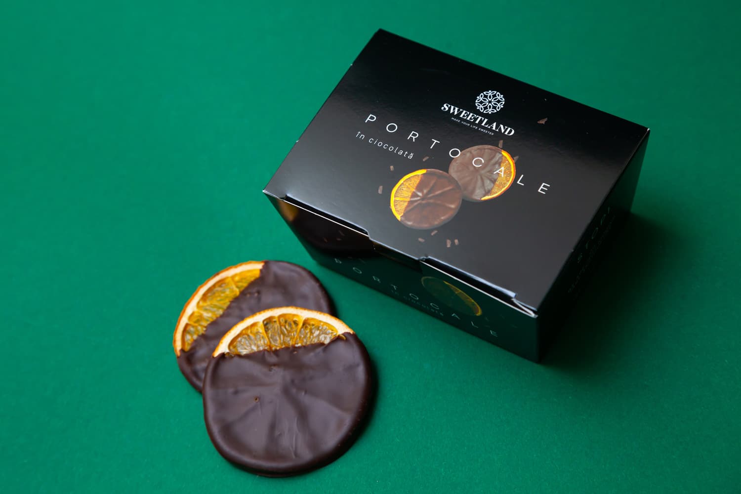 Portocale în ciocolată "SWEETLAND" 100g