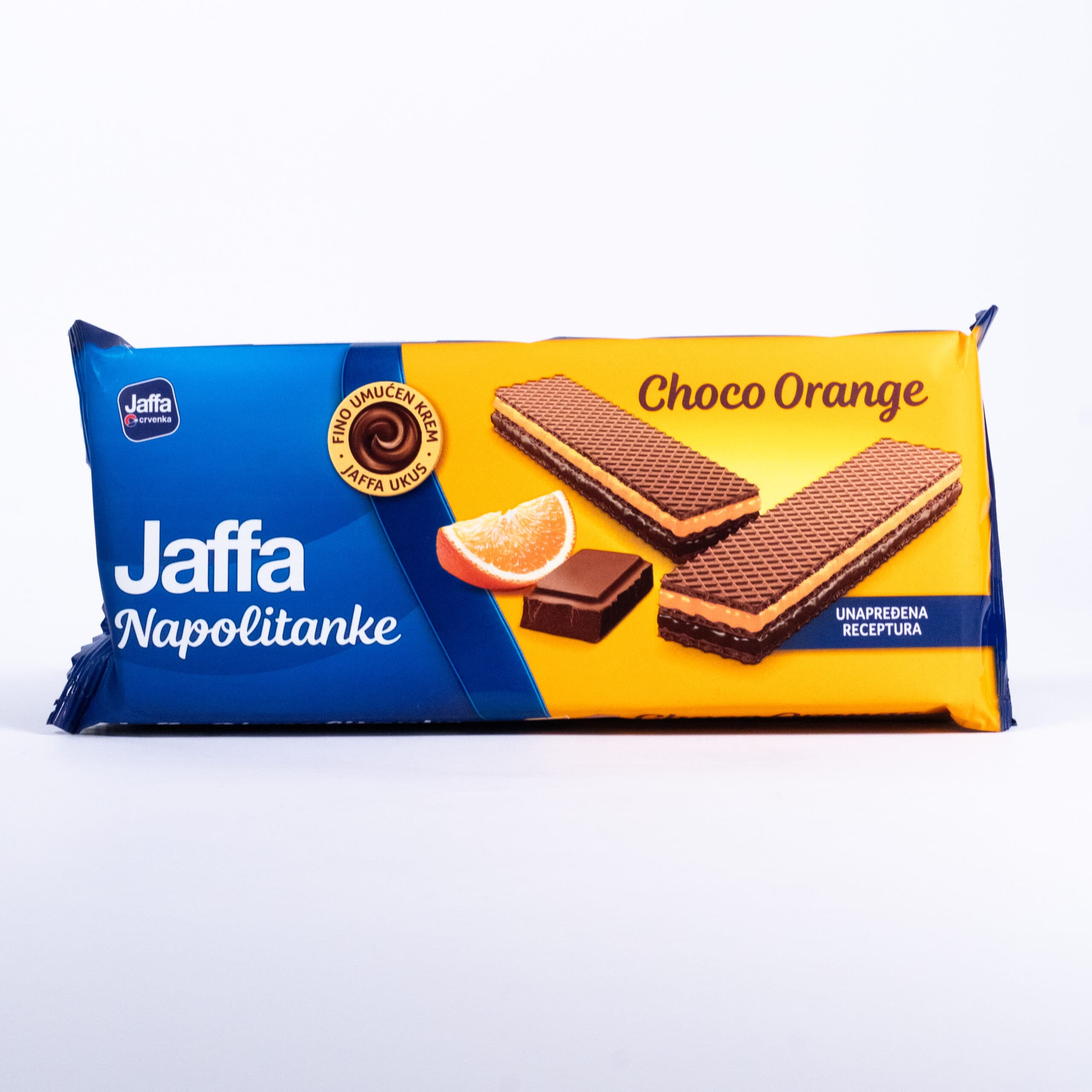 Napolitane cu cremă de Ciocolată și Portocală "JAFFA "160g