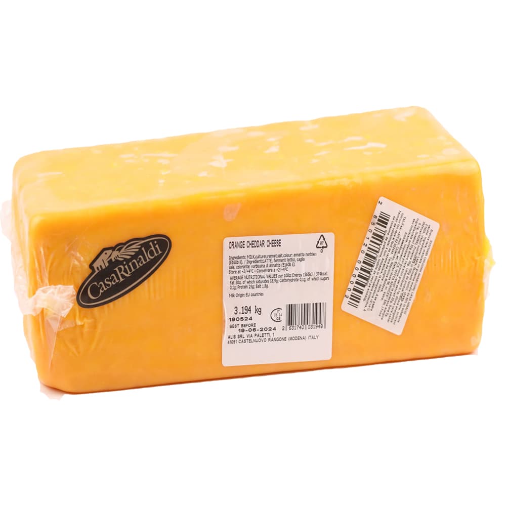 Brînză Cheddar Alb CP Casa Rinaldi