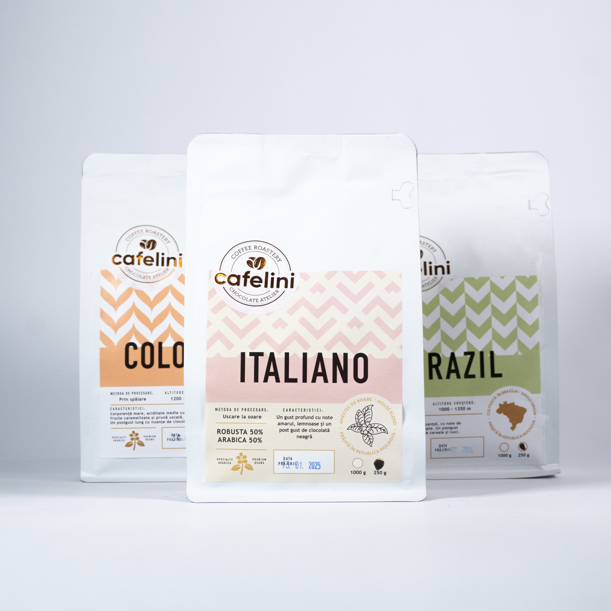Cafea ITALIANO măcinată "Cafelini" 250g