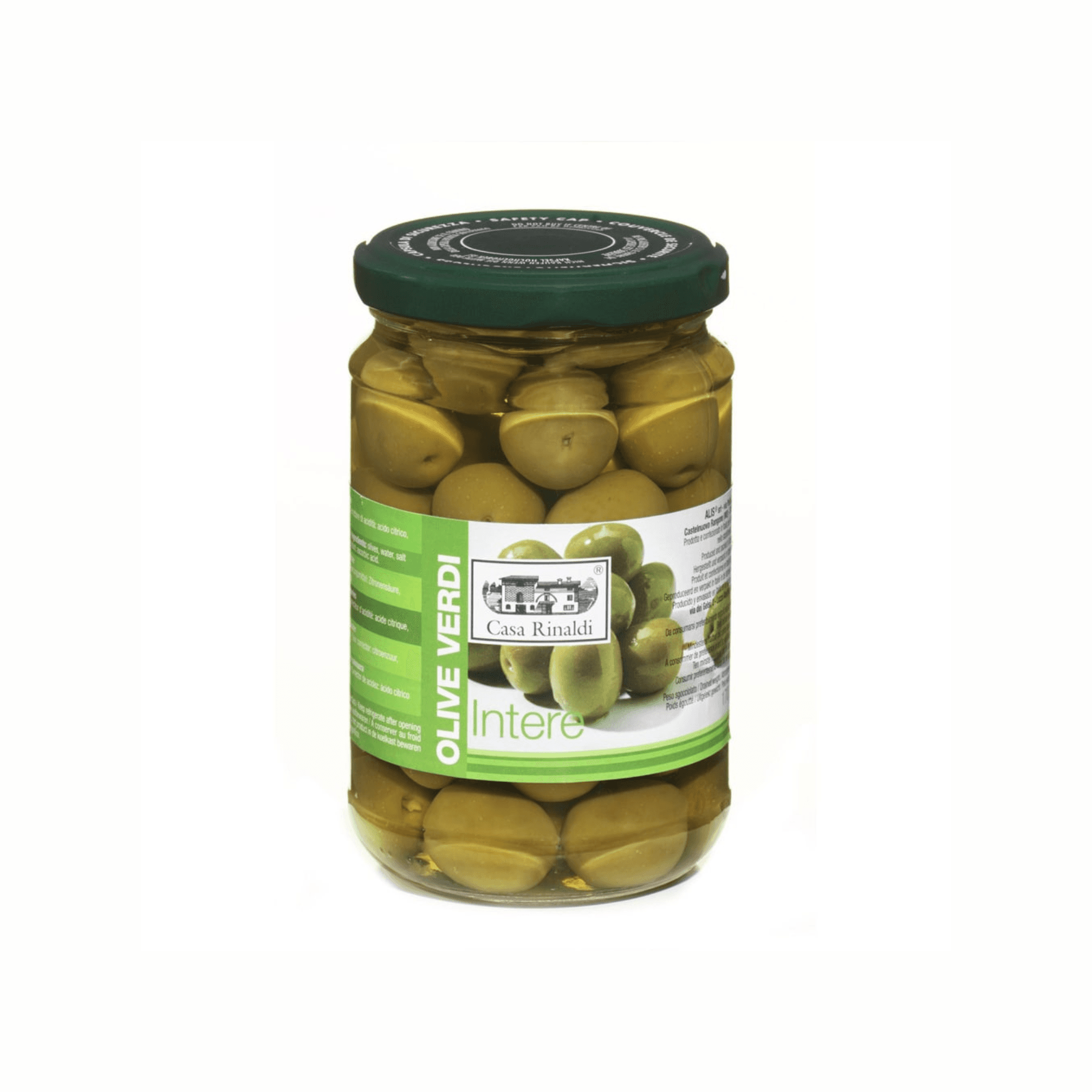 Măsline verzi medii "Casa Rinaldi" 310g