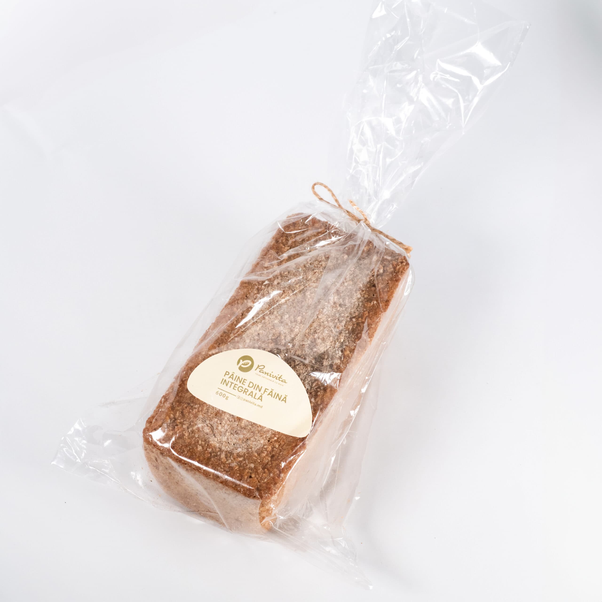 Pâine din făină integrală fără drojdie 650g