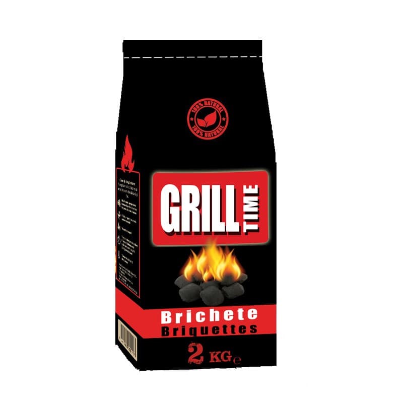 Brichete din lemn pentru grătar 2kg