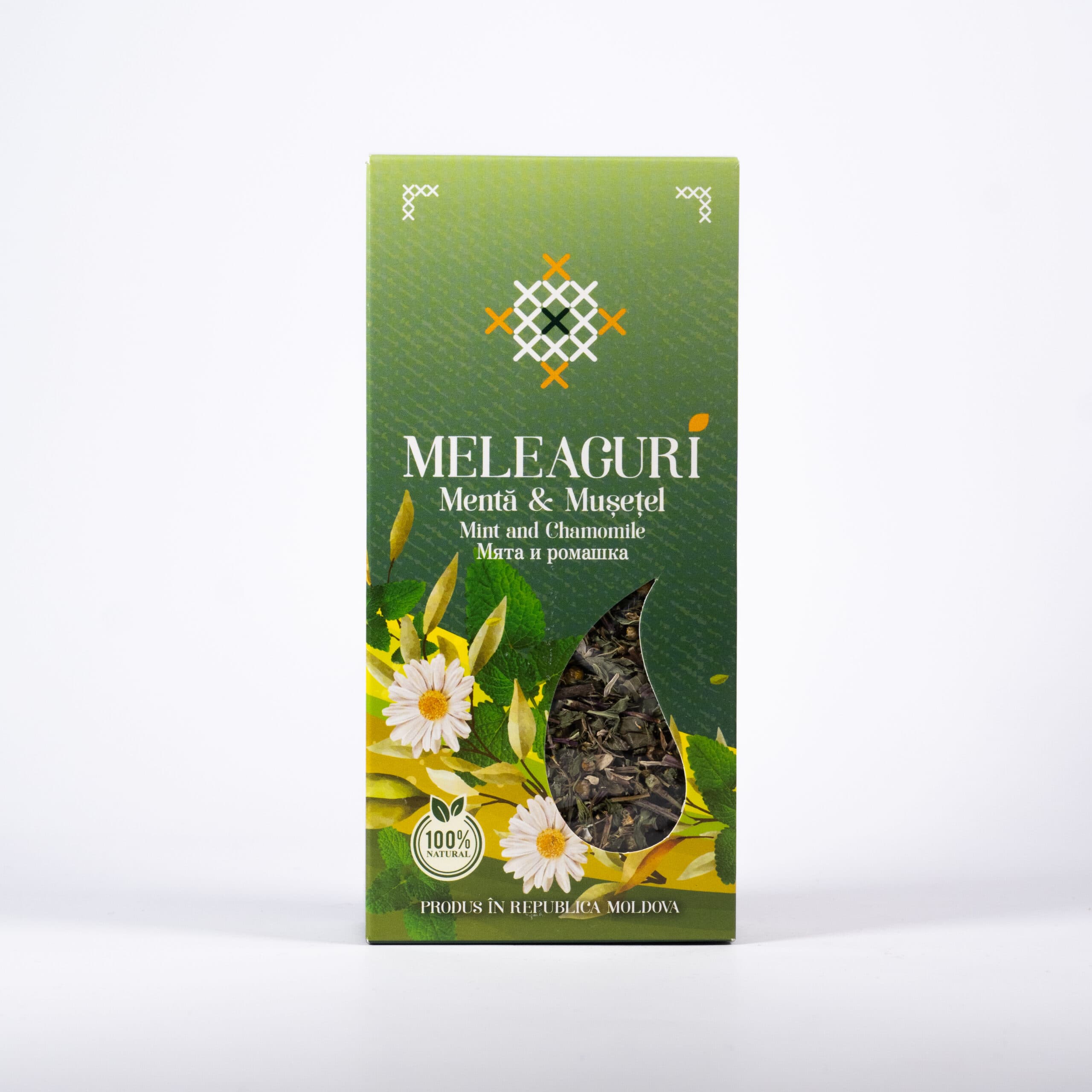 Ceai de Mentă și Mușețel "Meleaguri" 50g
