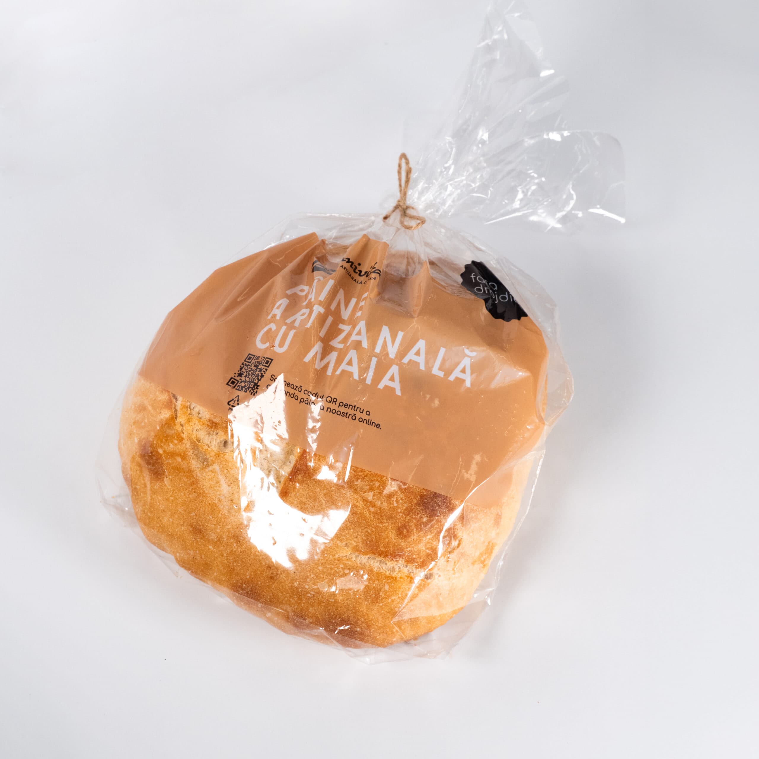 Pâine albă cu semințe de dovleac și floarea soarelui fără drojdie 650g