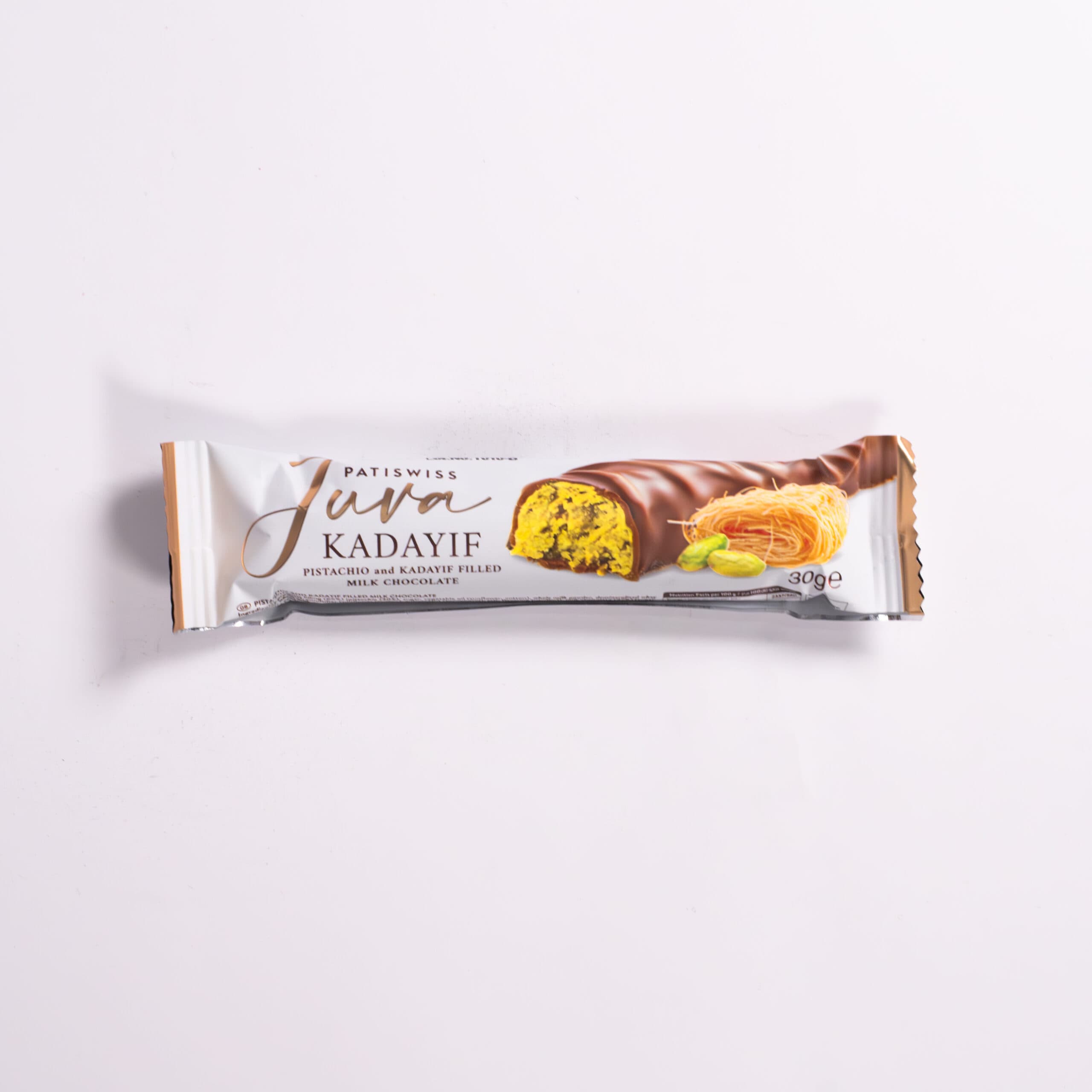 Cocolată Dubai cu Fistic și Kanefeh "PATISWISS" 30g