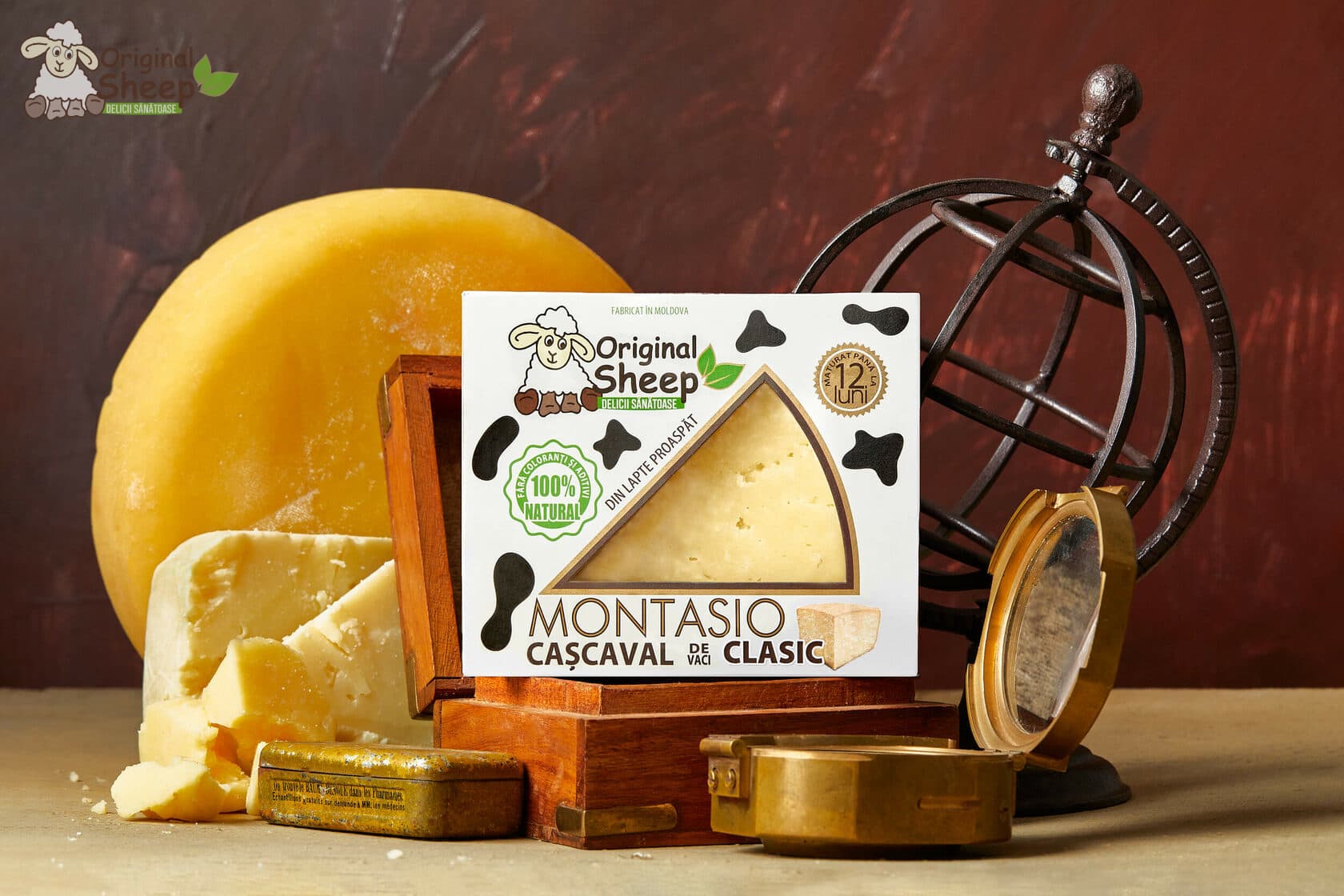 Cașcaval" Montasio" de vaci