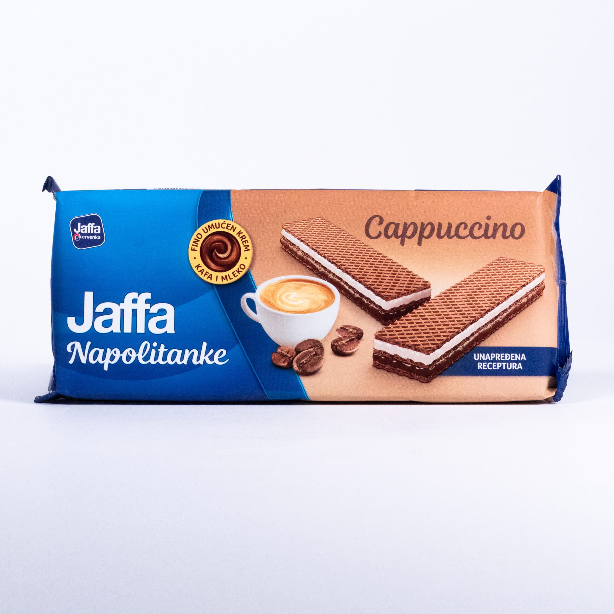 Napolitane cu cremă de Cappucino "JAFFA" 160 g