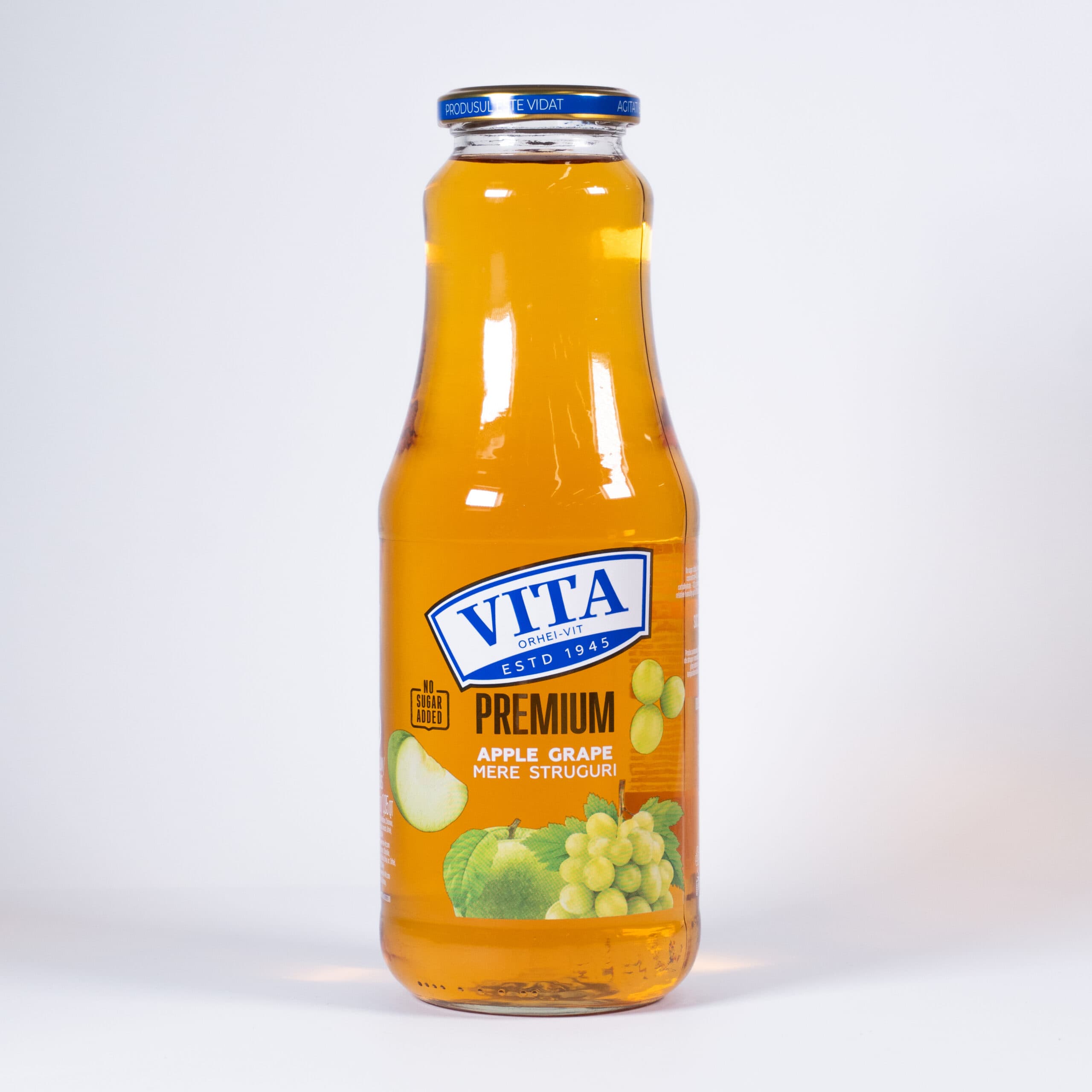 Suc de mere și struguri "VITA" 1l