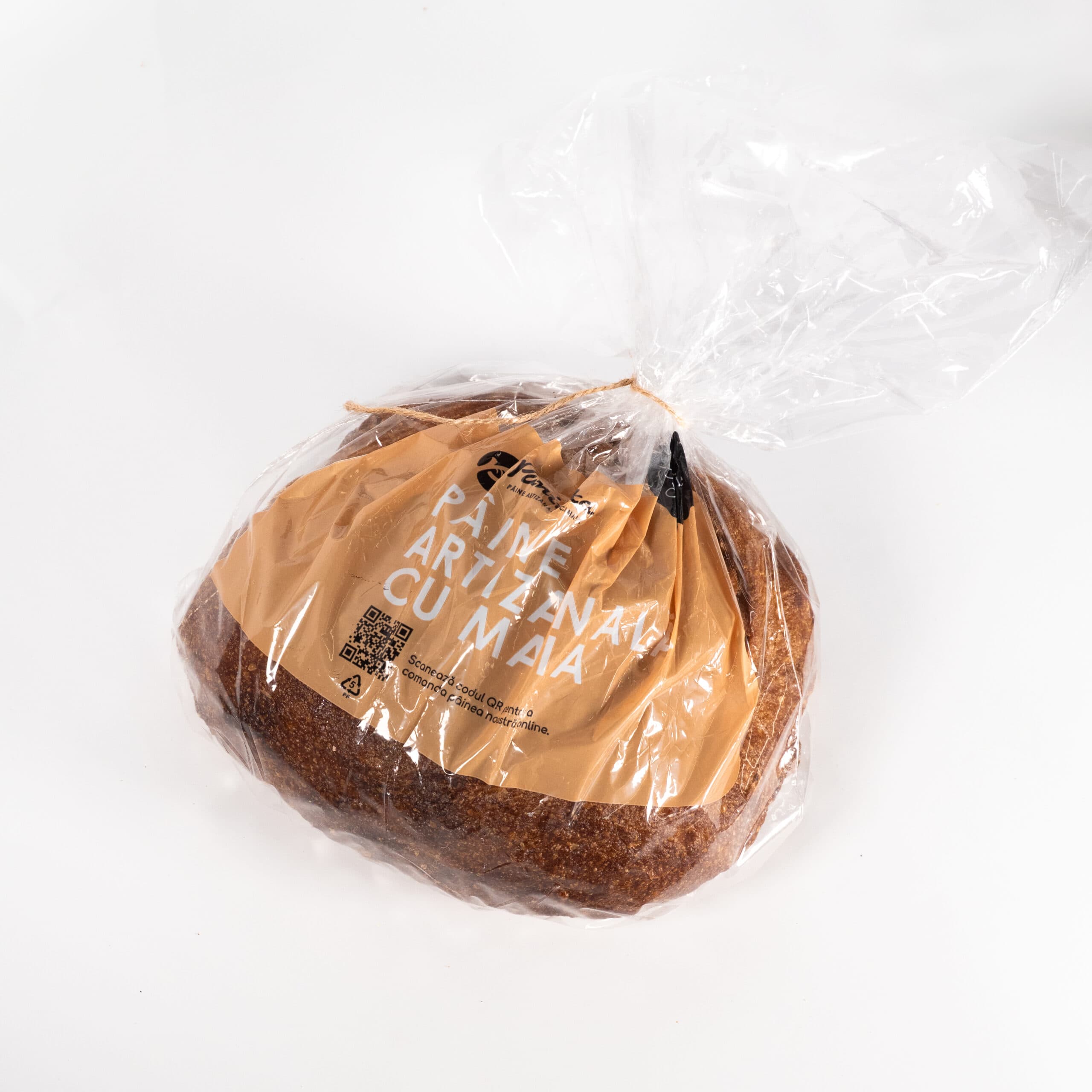 Pâine cu făină din secară fără drojdie 650g