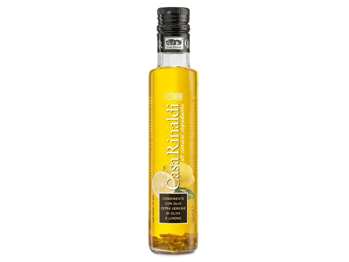 Condiment cu ulei extra virgin de măsline și lămîie "Casa Rinaldi" 250ml