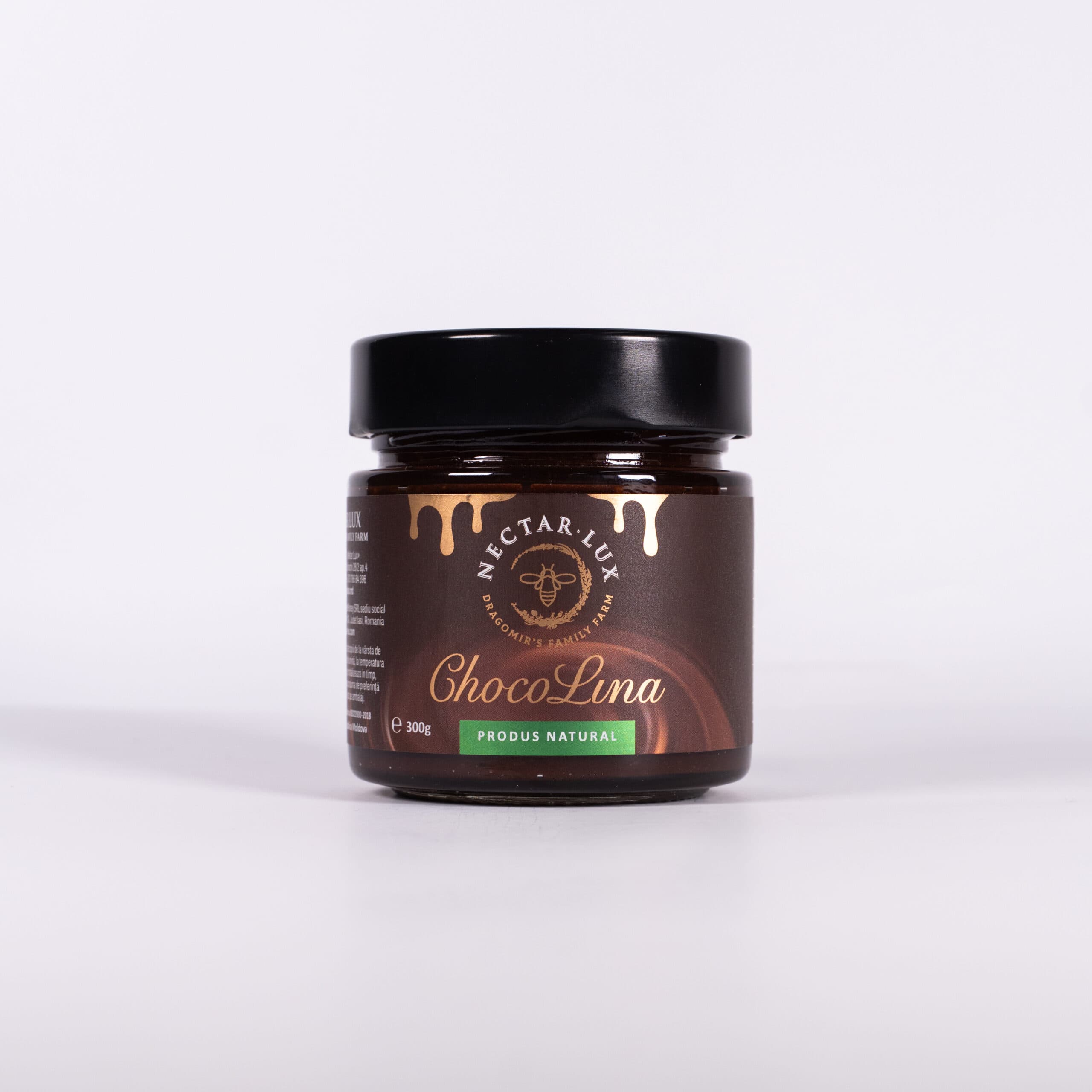 Nectar LUX, Miere-cremă cu pudră de cacao 300g