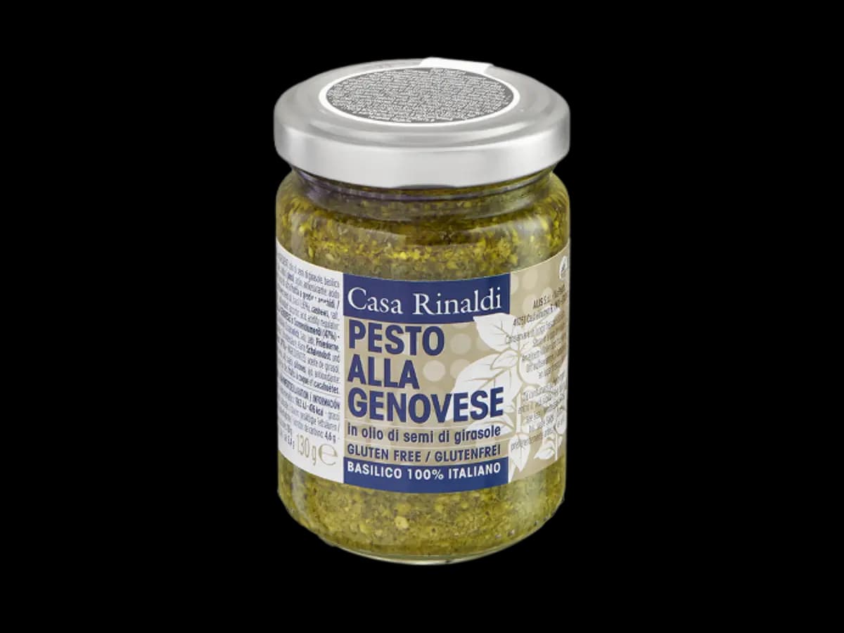 Pesto Alla Genovese în ulei de floarea soarelui "Casa Rinaldi" 130g