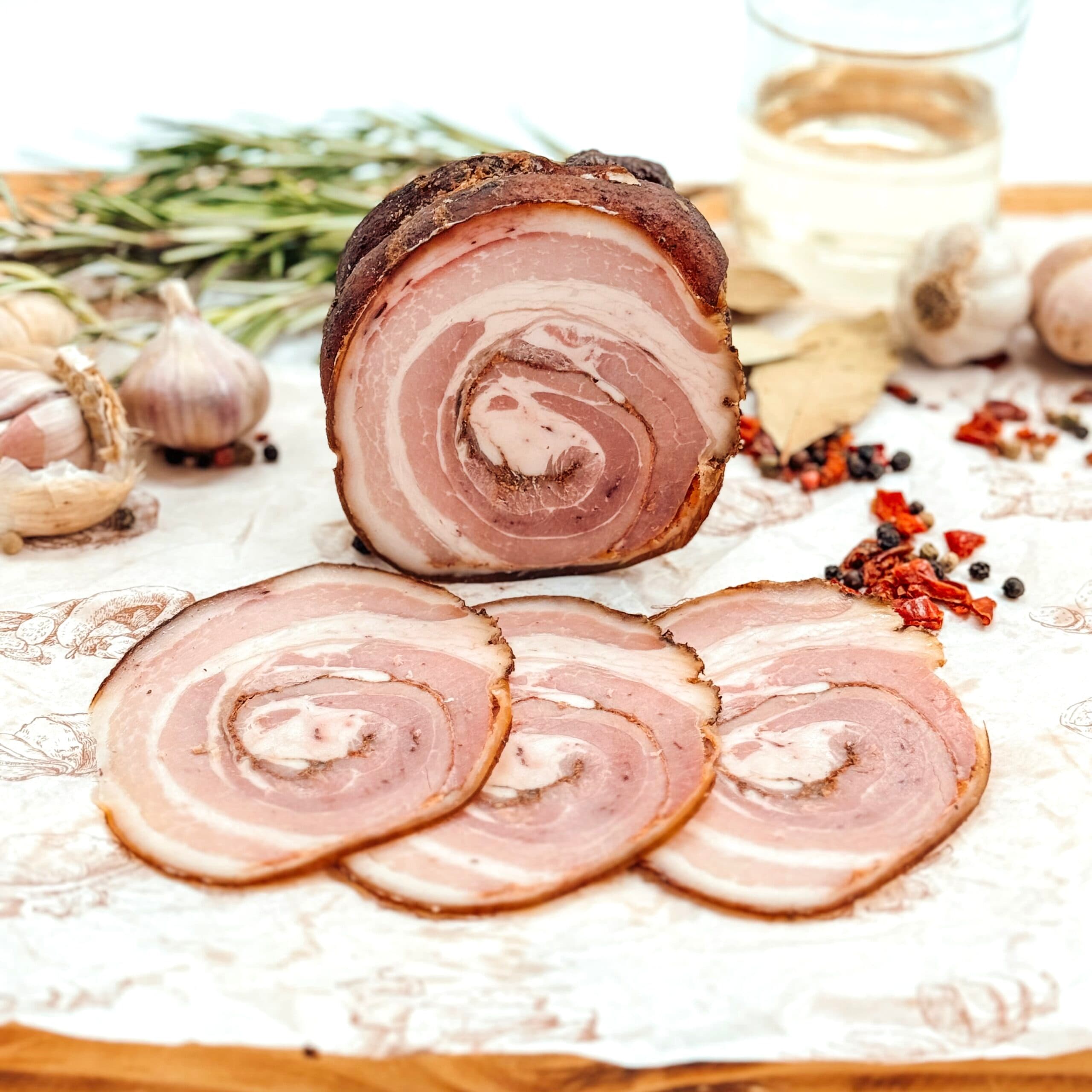 Ruladă de porc afumată "Cămara"