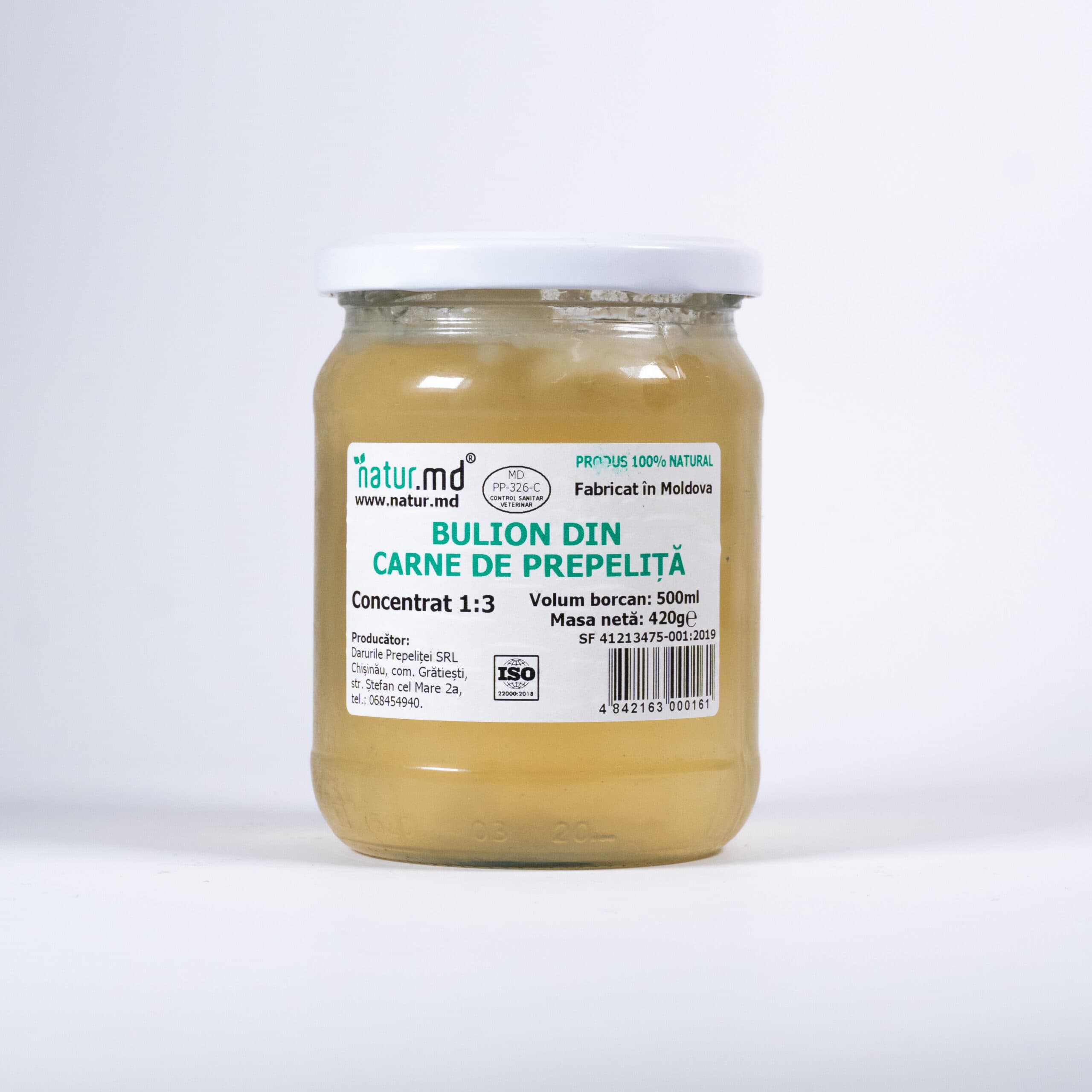 Bulion din carne de prepeliță 500ml