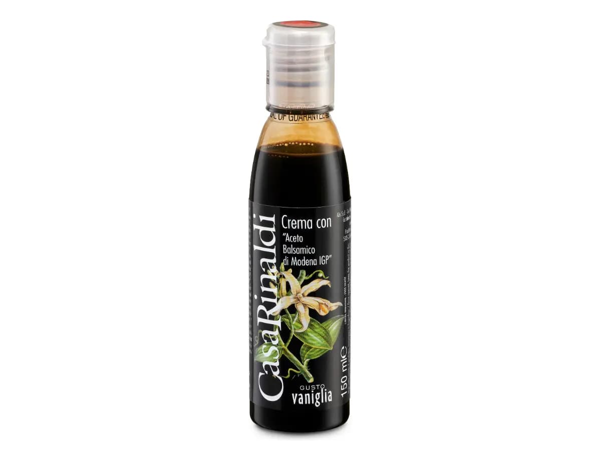 Cremă din oțet balsamic de modena cu aromă naturală de vanilie "Casa Rinaldi" 150ml