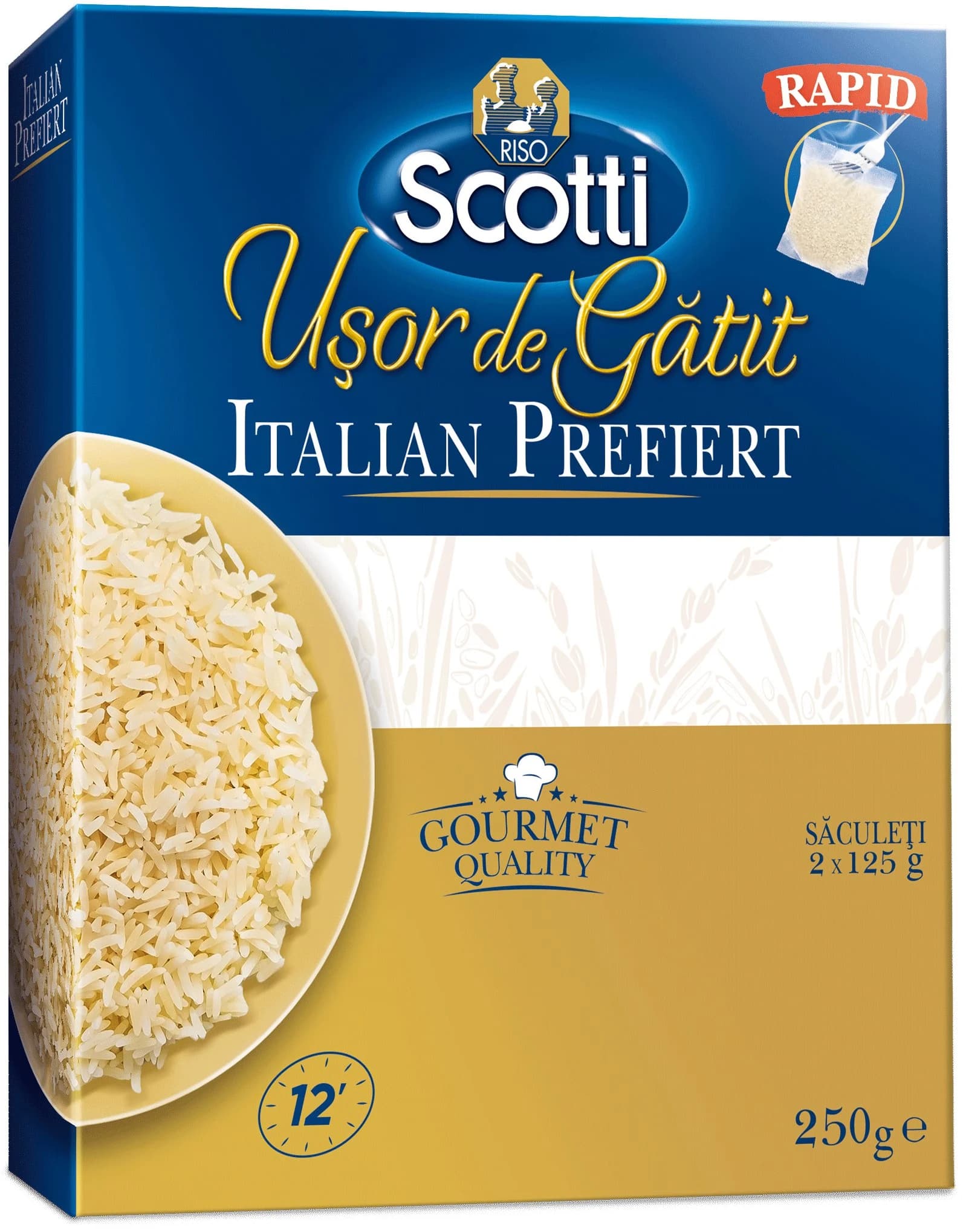 RISO SCOTTI Orez ușor de gatit Italian 250g