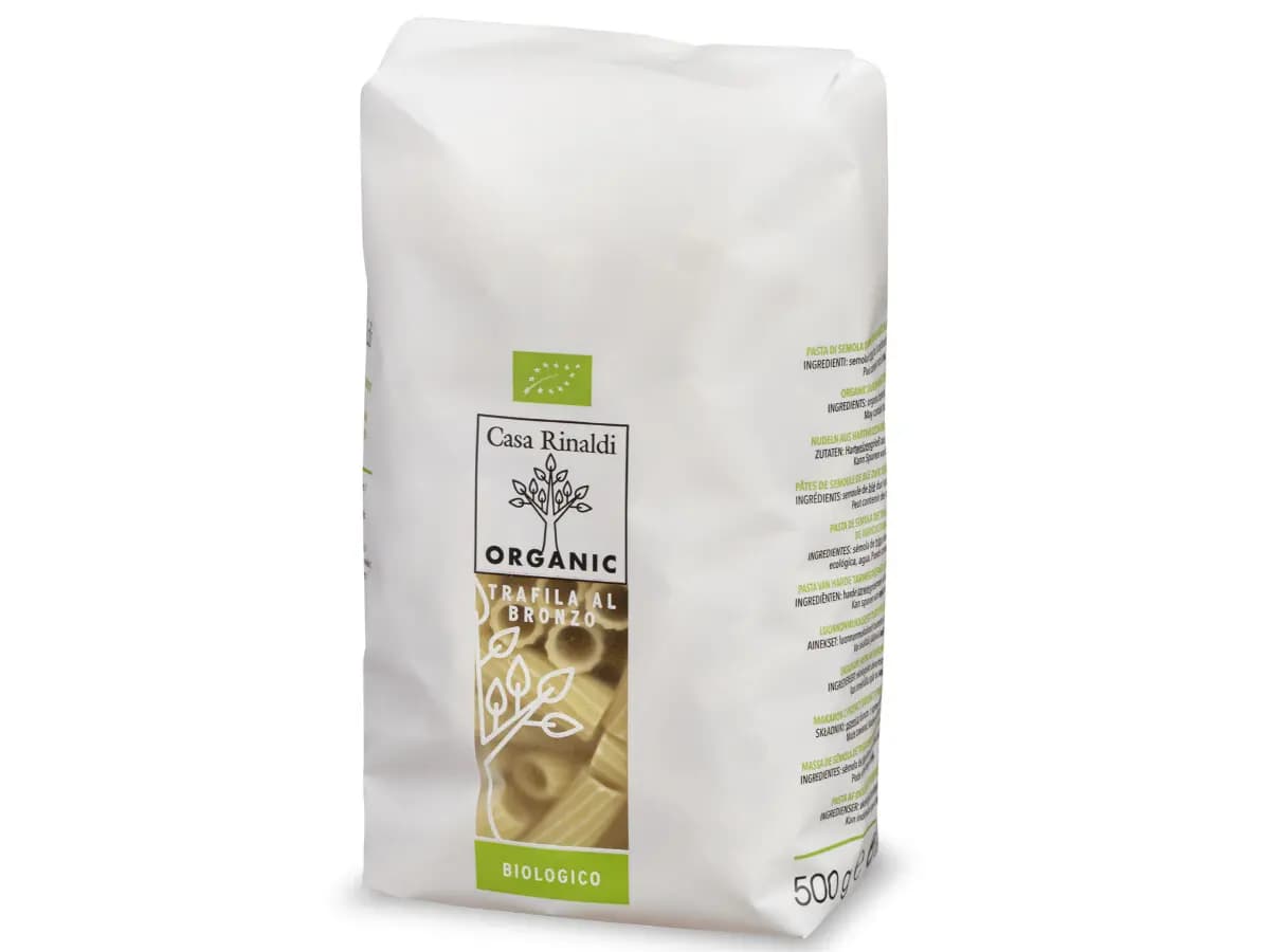 Paste făinoase Tortiglioni Bio Organc" Casa Rinaldi" 500g