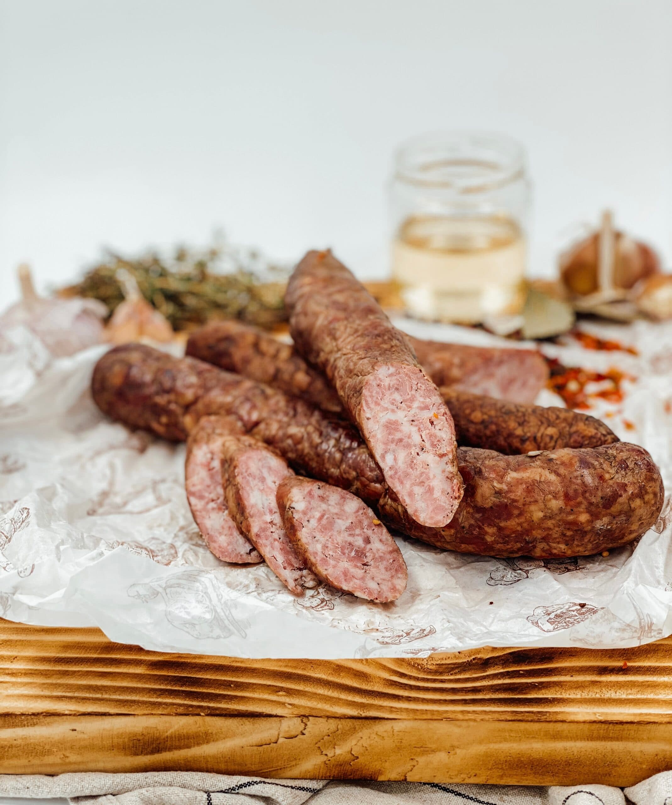 Salam afumat din carne de porc "Cămara"