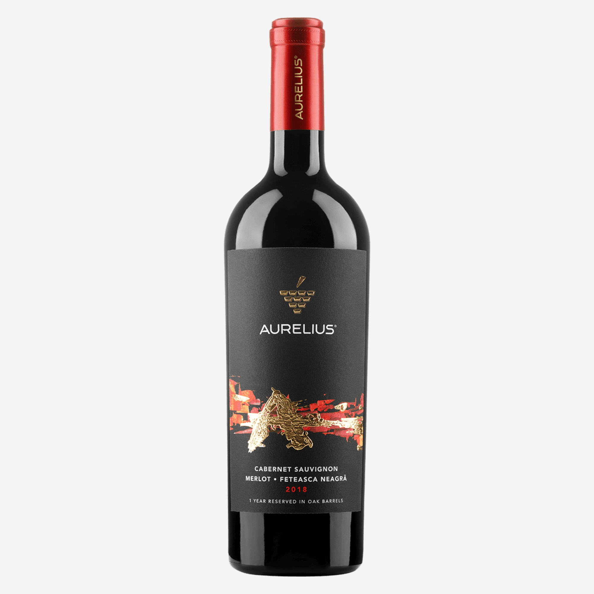 Aurelius Cabernet Sauvignon Merlot, Feteasca Neagră Vin Roșu Sec 0,75l